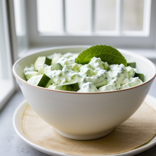 Tzatziki (Greek Cucumber & Yogurt Salad recipe image