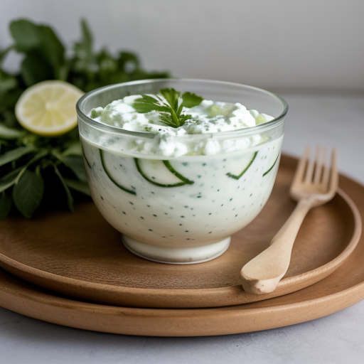 Tzatziki (Greek Cucumber and Yogurt Salad recipe image