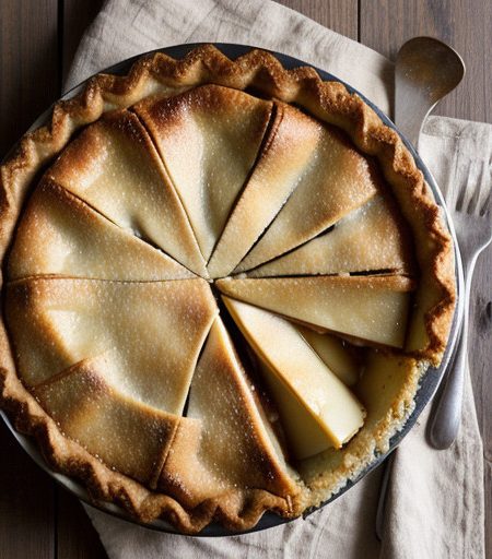 Tzimmes Kugel (Deep Dish Apple Pie recipe image