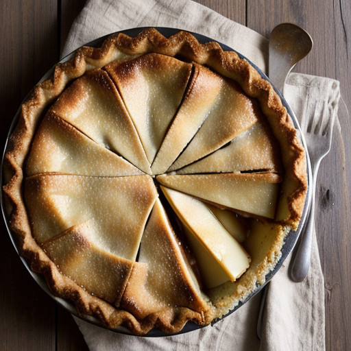 Tzimmes Kugel (Deep Dish Apple Pie recipe image