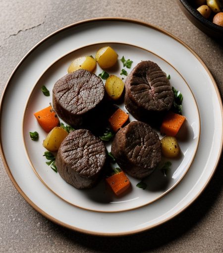 Tzimmes (Meat & Vegetables recipe image