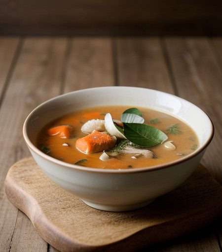 Ukha (Clear Salmon Soup recipe image