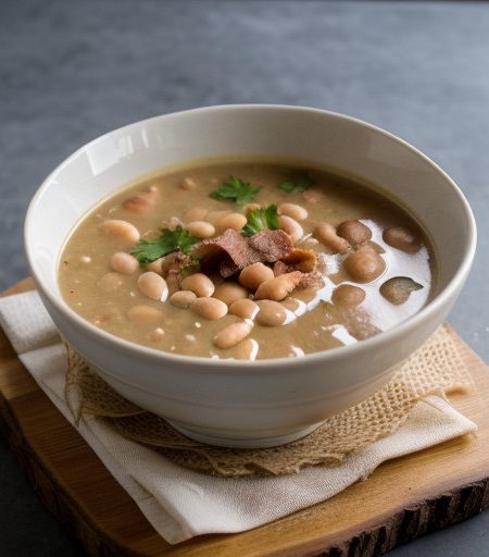 Ukrainian Bean Soup recipe image