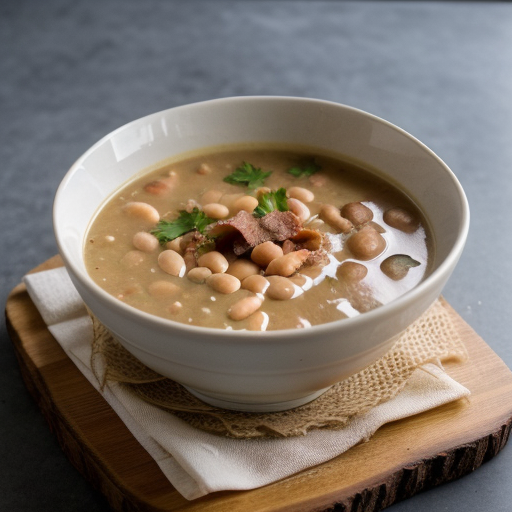 Ukrainian Bean Soup recipe image