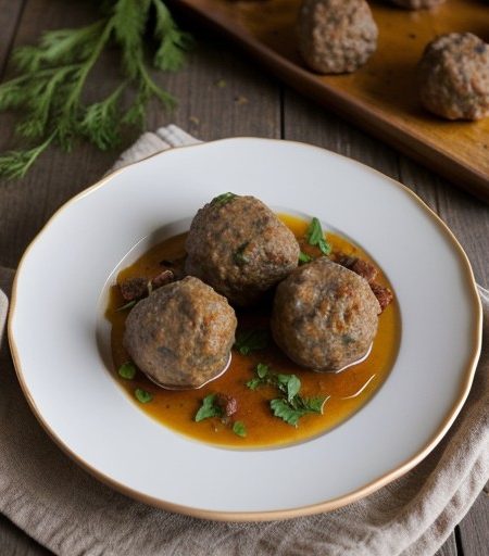 Ukrainian Country Meatballs "Bitki" recipe image