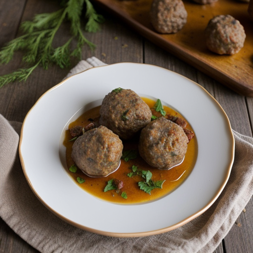 Ukrainian Country Meatballs "Bitki" recipe image