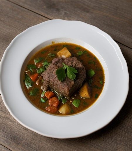 Ukrainian Meat & Fish Stew recipe image