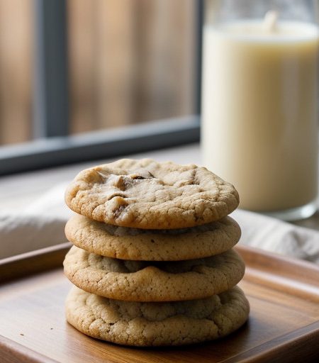 Unbaked Caramel Cookies recipe image