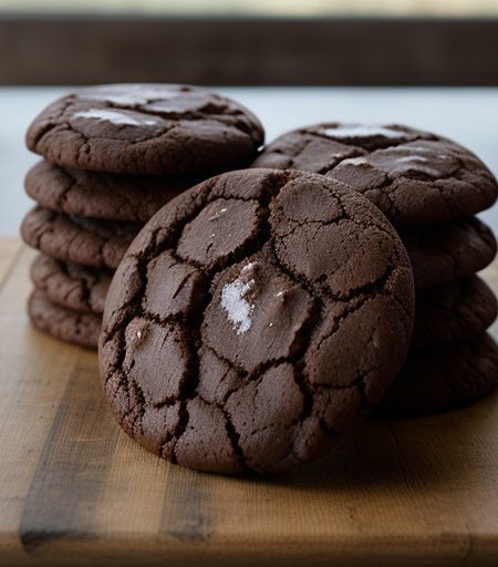 Unbaked Chocolate Cookies recipe image