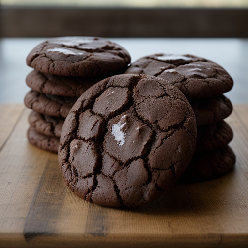 Unbaked Chocolate Cookies recipe image