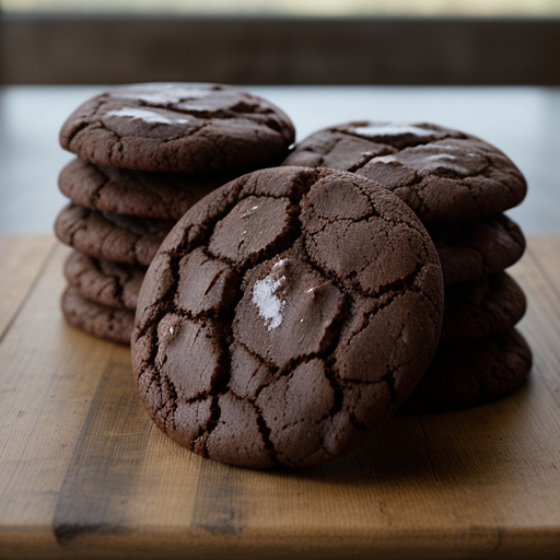 Unbaked Chocolate Cookies recipe image