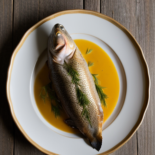 Uncle Ben's Grilled Stuffed Trout recipe image