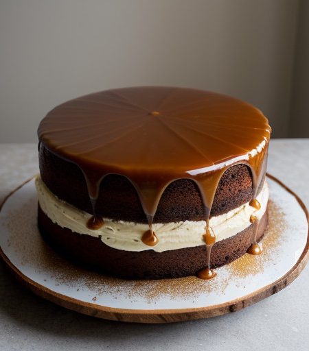 Uncle Honey's Caramel Cake recipe image