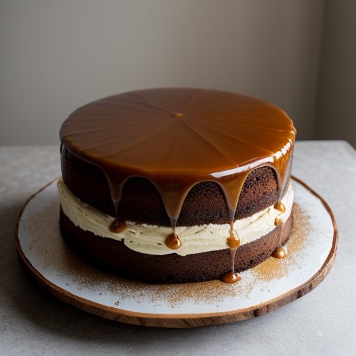 Uncle Honey's Caramel Cake recipe image