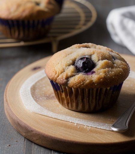 Uncle's Favorite Blueberry Muffins recipe image