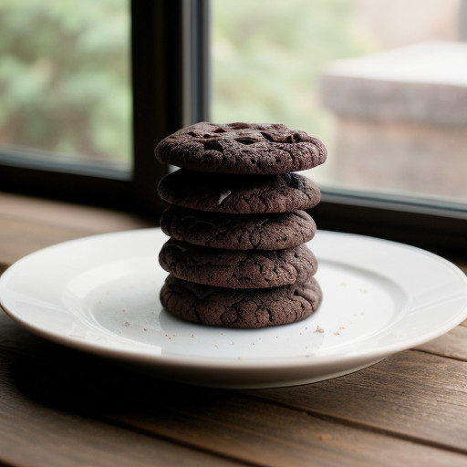 Uncooked Chocolate Cookies recipe image