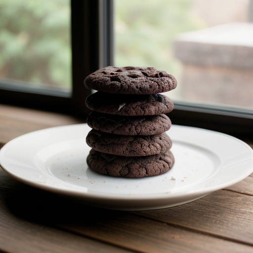Uncooked Chocolate Cookies recipe image