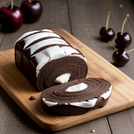 Uncooked Chocolate Roll, Mrs. Lyon's Recipe recipe image