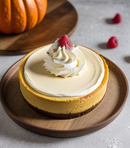Unicorn's Pumpkin Cheesecake recipe image