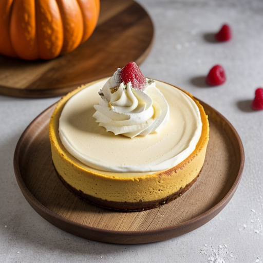 Unicorn's Pumpkin Cheesecake recipe image