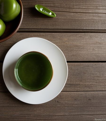 Unusual Green Pepper Jelly recipe image