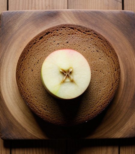 Upside Down Apple Gingerbread recipe image