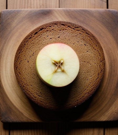 Upside-Down Apple Gingerbread recipe image