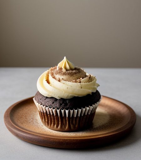Upside-Down Chocolate Cupcakes recipe image