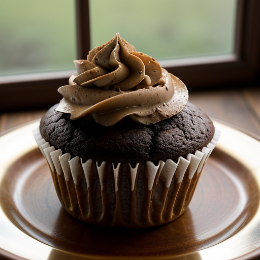 Upside-Down Chocolate Cupcakes recipe image