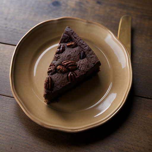 Upside Down Chocolate Pecan Torte recipe image