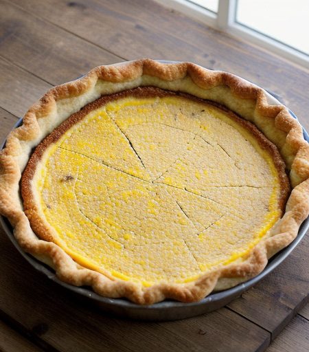 Upside-Down Corn Tart recipe image