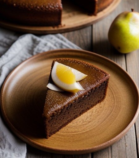 Upside Down Gingerbread Cake (5 PTS recipe image