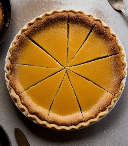 Upside Down Orange Tart recipe image
