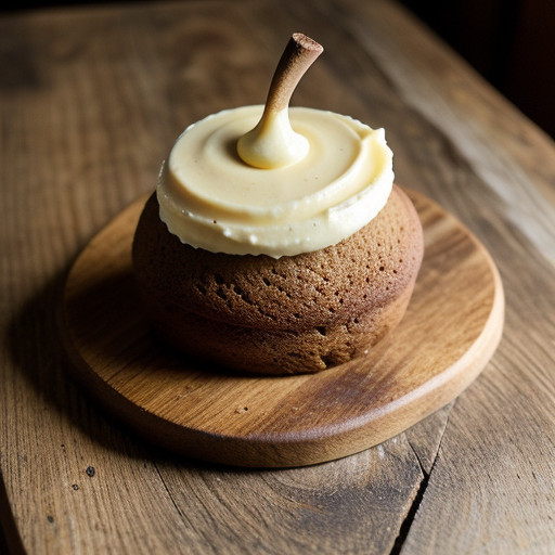 Upside Down Pear Gingerbread recipe image