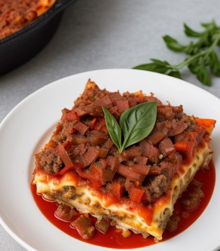 Upside-Down Pizza Casserole recipe image