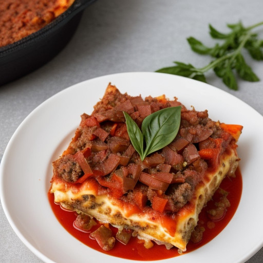 Upside-Down Pizza Casserole recipe image