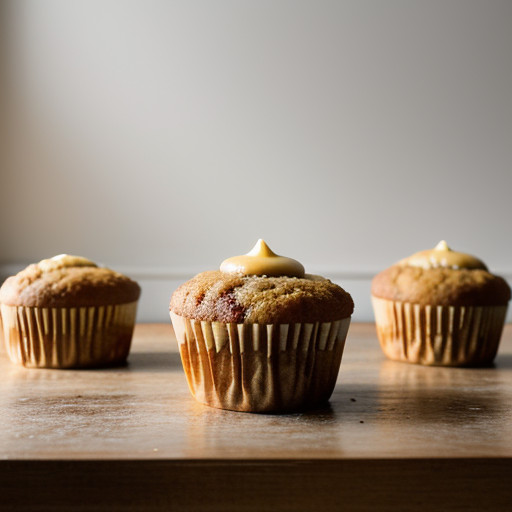 Upside-Down Rhubarb Muffins recipe image