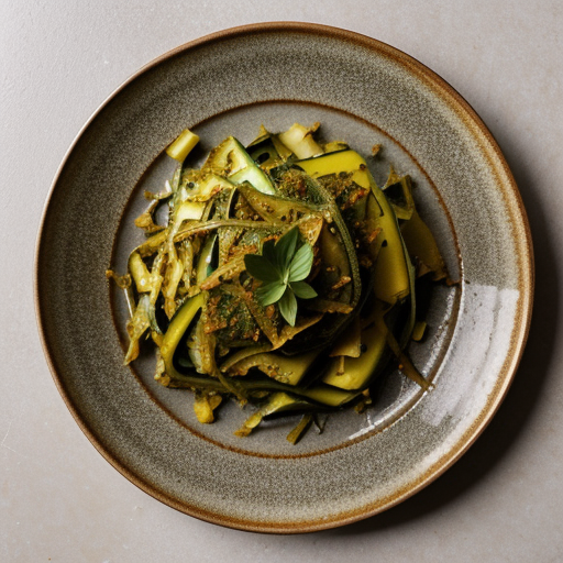 Urap Panggang Sayur - Baked Courgettes With S recipe image