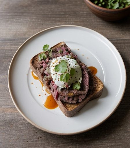 Us Navy Minced Beef on Toast recipe image