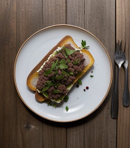 Us Navy Minced Beef on Toast for 100 Servings recipe image
