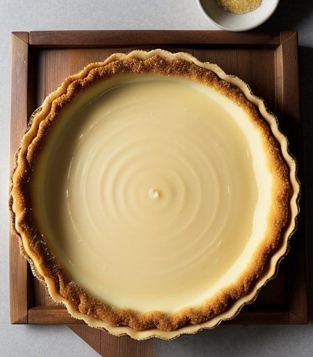 VELVETY LEMON TART - House Beautiful recipe image