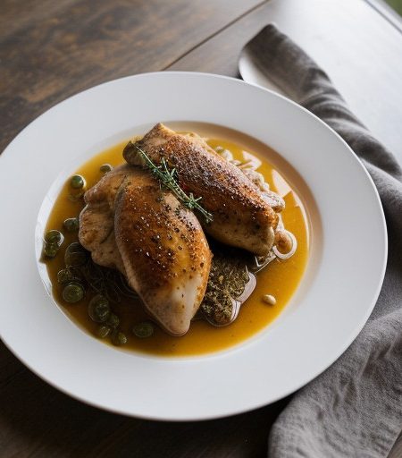 Va. Smothered Chicken recipe image