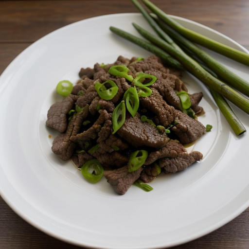 Vaca Frita (Stir Fried Beef "Fried Cow" recipe image