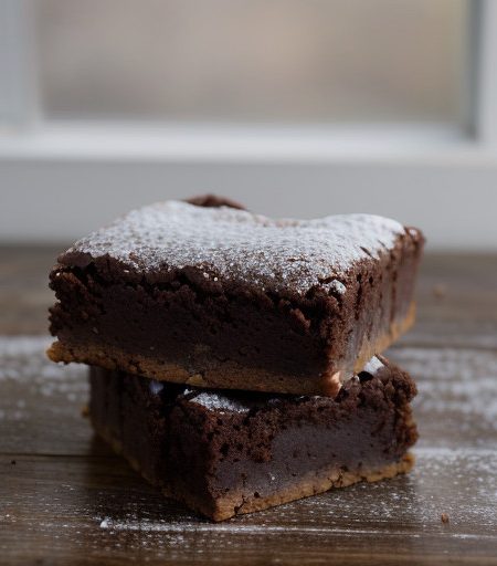 Valentine Brownie Hearts recipe image