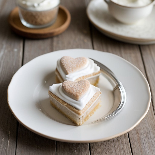 Valentine Meringue Hearts recipe image