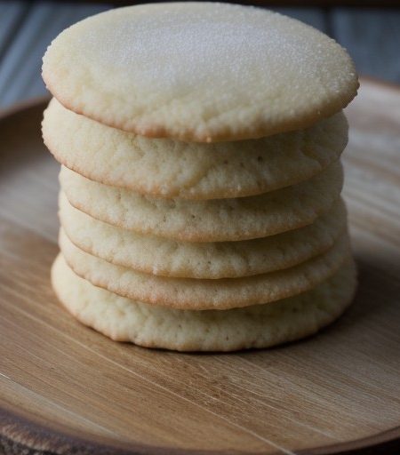 Vanilla-Butter Sugar Cookies recipe image