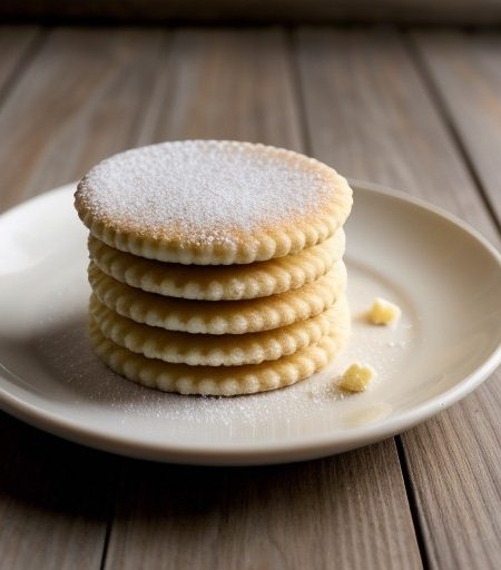 Vanilla Butter Wafers recipe image