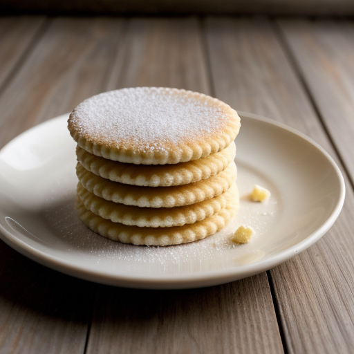 Vanilla Butter Wafers recipe image