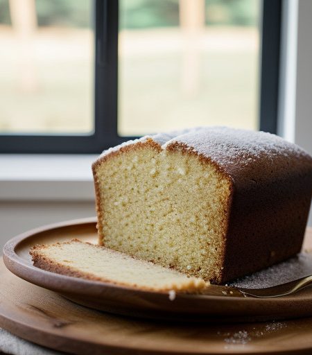 Vanilla-Nutmeg Pound Cake recipe image