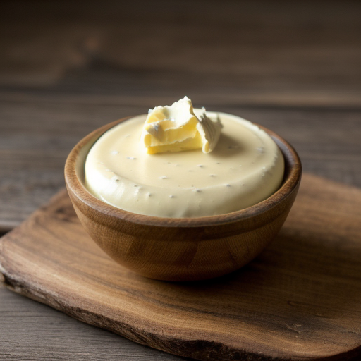 Vanilla Scented Butter Sauce recipe image